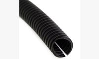 Гофра для кабеля разрезная диаметром 11.5 мм (трубка гофрированная с разрезом) цена за 1 метр