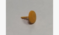 Заглушка замочной скважины (личинки замка) аналог A2107660056 цвет желтый 1шт.
