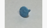 Заглушка замочной скважины (личинки замка) аналог A2107660056 цвет голубой  1шт.