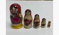 Матрешка традиционная 5 кукольная малая