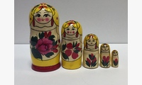 Матрешка традиционная 5 кукольная Сударушка