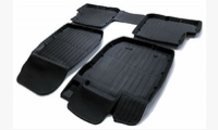 Коврики в салон Duster 2021- 2WD/4WD (3D PREMIUM резиновые)
