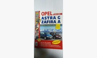 Книга Opel Astra G/ Zafira A цв фото. /Vauxhall Zafira/Subaru Traviq/Chevrolet Viva с 1998-06 гг.