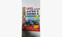 Книга Opel Astra G/ Zafira A цв фото. /Vauxhall Zafira/Subaru Traviq/Chevrolet Viva с 1998-06 гг.