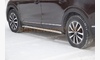 Защита порогов вогнутая d51мм (НПС) Renault ARKANA