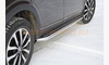 Защита порогов с алюминиевой площадкой d51мм (НПС) Renault ARKANA