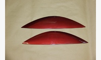 Реснички на фары Сандеро/Степвей 2009 цвет Красный тореодор