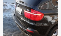 Накладка на задний бампер BMW X5 (E70) 2010-2013 (II рестайлинг)