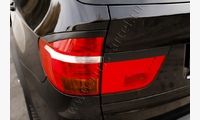 Накладки на задние фонари (реснички) BMW X5 (E70) 2007-