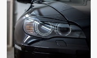 Накладки на передние фары (реснички) BMW X6 (E71) 2010-2014