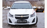 Накладки на передние фары (реснички) Chevrolet Cruze I 2009-2011