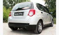 Тюнинг обвес заднего бампера  Chevrolet Aveo Хэтчбек 5 дв. 2008-2012
