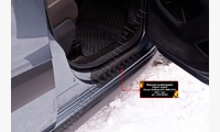 Накладки на внутренние пороги дверей Citroen Berlingo (B9) 2008-2012