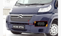 Зимняя заглушка решетки радиатора Citroen Jumper Шасси 2006-2013
