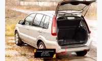 Накладка на задний бампер Ford Fusion 2005-2012
