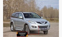 Зимняя заглушка решетки переднего бампера Great Wall Hover H5 2011-2016