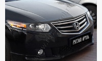 Накладки на передние фары (реснички) Honda Accord 2008-2010