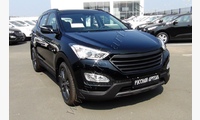 Решётка радиатора с черной сеткой Hyundai Santa Fe III 2013-2015