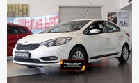 Молдинги на двери узкие KIA Cerato (седан) 2013-2016