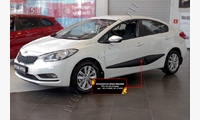 Молдинги на двери широкие KIA Cerato (седан) 2013-2016