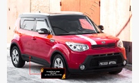 Молдинги на двери  KIA Soul 2014-2016