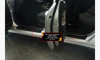 Накладки на внутренние пороги дверей KIA Cerato (седан) 2013-2016