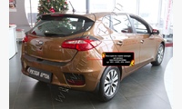 Накладки на задние фонари (реснички) KIA Cee'd (хэтчбэк) 2015-