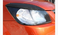 Накладки на передние фары (реснички) KIA Rio II 2005-2011