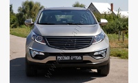 Решетка радиатора (4 поперечины) KIA Sportage 2010-2013