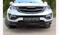 Тюнинг обвес переднего бампера Вариант 1 KIA Sportage 2014-2015