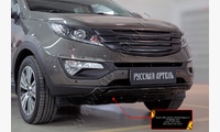Тюнинг обвес переднего бампера Вариант 2 KIA Sportage 2014-2015 (1)