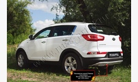 Тюнинг обвес заднего бампера Вар. 2 KIA Sportage 2010-2013 (2)
