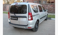 Защитная накладка заднего бампера Lada (ВАЗ) Largus 2012-