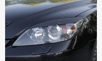 Накладки на передние фары (Реснички) Mazda 3 хэтчбэк 2003-2008