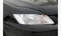 Накладки на передние фары классик (реснички) Mitsubishi Lancer IX 2005-2007