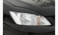 Накладки на передние фары спорт (реснички) Mitsubishi Lancer IX 2005-2007
