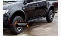Расширители колесных арок Mitsubishi L200 2014-2015 (15MY)