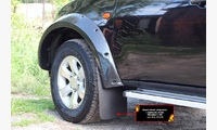 Расширители колесных арок (широкие) усиленные Mitsubishi L200 2007-2010