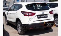 Накладка на задний бампер Nissan Qashqai 2014-