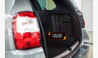 Накладки на боковые стойки багажника Nissan Terrano 2014-2017