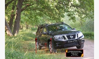 Расширители колесных арок с молдингами на двери Nissan Terrano 2014-2017