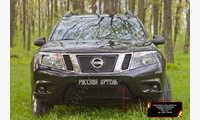 Защитная сетка решетки переднего бампера Nissan Terrano 2014-2017