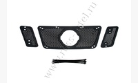 Защитная сетка решетки радиатора Nissan Pathfinder 2011-2013 (R51 рестайлинг)