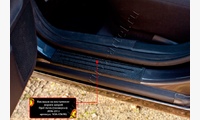 Накладки на внутренние пороги дверей Opel Astra универсал 2006-2012