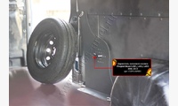 Держатель запасного колеса Peugeot Boxer 2006-2013 (250 кузов)