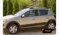 Молдинги на двери  Renault Sandero 2014-