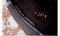 Накладка на порожек багажника Renault Logan 2004-2010
