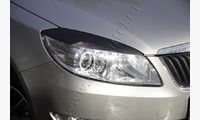 Накладки на передние фары (реснички) Skoda Fabia Combi -
