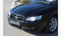 Накладки на передние фары (реснички) Subaru Legacy 2003-2006