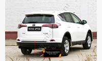 Накладка на задний бампер Toyota Rav4 2015-